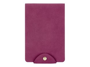 Oberthur Paola - Cahier de notes - petit - A6 (105 x 148 mm) - 100 feuilles / 200 pages - doublé - lies de vin - polyuréthane (PU)