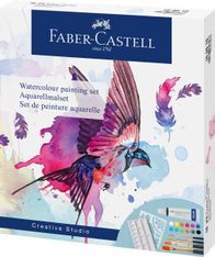 Faber-Castell - Set d'aquarelle avec accessoires - 18 pièces 
