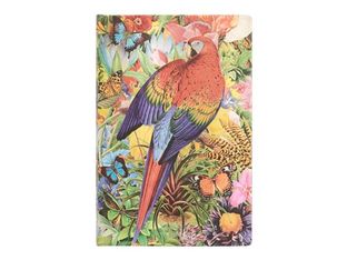 Paperblanks Nature Montages - Journal - reliure cousue et collée - mini - 90 x 140 mm 176 pages - ligné - tropical garden - multicolore