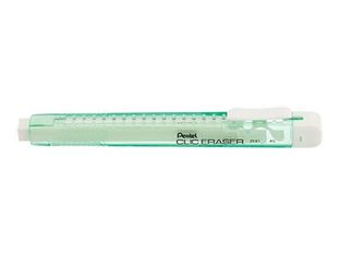 Pentel Clic Eraser - Porte-gomme - rectangle - vert pastel