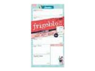 Calendrier emploi du temps (de janvier à décembre) - 125 x 240 mm - Frigobloc