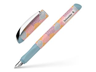 Schneider Glam - Stylo plume - positivity - non permanent - bleu roi - moyen