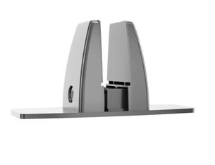 Support de fixation adhésif pour écran de séparation - aluminium