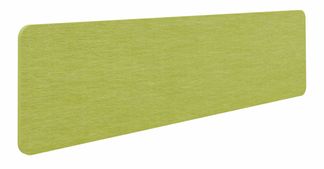 Écran de séparation acoustique pour bureau (sans support de fixation) - L140 x h40 cm - vert chartreux