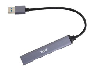 iggual - Hub - 3 x USB 2.0 + 1 x SuperSpeed USB - sobremesa