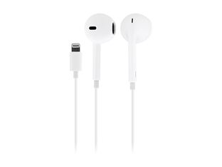 T'nB WAY - Auriculares internos con micro - auriculares de oído - cableado - Lightning - blanco