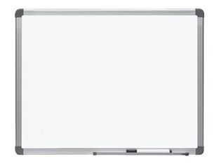 Rocada VISUALLINE - Encerado - montaje en pared - 600 x 450 mm - acero lacado - magnético - blanco - marco de aluminio