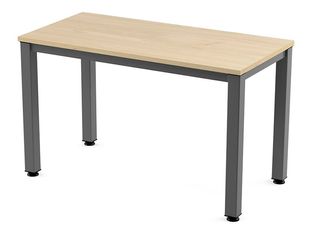 Rocada Executive - Mesa - rectangular - verde haya - RAL 7015, antracita base