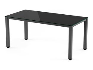 Rocada Executive - Mesa - rectangular - negro - antracita base