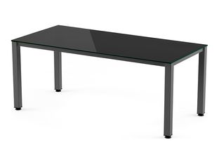 Rocada Executive - Mesa - rectangular - negro - antracita base