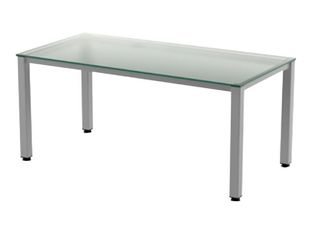 Rocada Executive - Mesa - rectangular - translúcido - blanco base