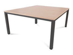 Rocada Executive - Mesa - rectangular - verde haya - antracita base