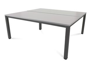 Rocada Executive - Mesa - rectangular - gris - antracita, RAL 7015 base