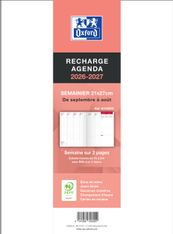Recharge Agenda Oxford 21x27 Cousu