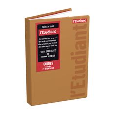 L'ETUDIANT Agenda Scolaire - 12X18cm - Camel - Hamelin
