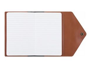 Oberthur Naples - Recharge pour bloc-notes - A6 (105 x 148 mm) - 72 feuilles / 144 pages - blanc - doublé (6,5 mm)
