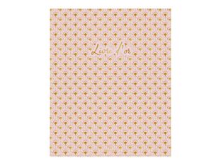 Oberthur Versailles - Livre d'or - 220 x 270 mm - 100 feuilles / 200 pages - papier ivoire - uni - couverture rose - synthétique