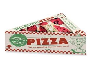 Coffret Pizza à emporter - Solar Cuisine - livre - avec pair of socks