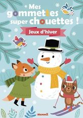 Hemma - Mes gommettes super chouettes ! - Jeux d'hiver