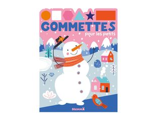 Bonhomme de neige - Gommettes pour les petits