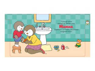 T'choupi et sa famille - par Courtin Thierry