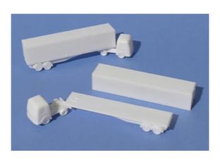 Schulcz - Voiture inachevée - 1.2 x 7.2 cm - blanc