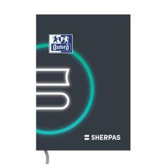 Agenda Oxford Sherpas 15 x 20 cm -  1 jour par page - Noir - Hamelin 
