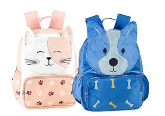 Petit Sac a dos 1 compart gouter spa peluche 2 decors  - Hamelin