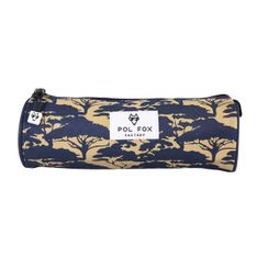 Trousse ronde Lion- marine-  Pol Fox