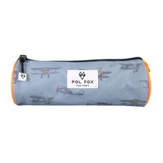 Trousse ronde Airplane- bleu-  Pol Fox