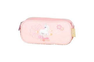 Trousse 2 compartiments BELLA SARA DREAM FLOWERS- rose- Kid'Abord