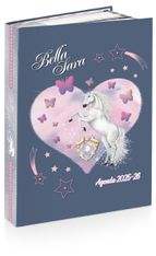Agenda BELLA SARA BLISS & DREAMY- 12 x 17 cm - 2 modèles au choix - Kid'Abord