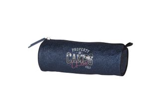 Trousse ronde CAMPS UC - marine PAILLETE- Kid'Abord