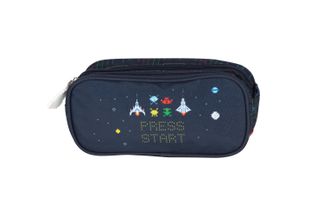 Trousse 2 compartiments KIP PRESS START- marine- Kid'Abord