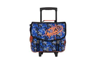 Cartable à roulettes NERF PLAYGROUND-2 compartiments- noir- Kid'Abord