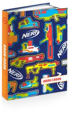 Agenda NERF PLAYGROUND & SPLASH 12 x 17 cm - 2 modèles au choix - Kid'Abord
