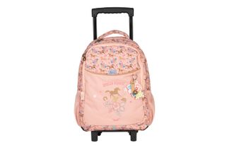 Sac à dos à roulettes STALLA BIANCA GALOP -2 compartiments- rose- Kid'Abord