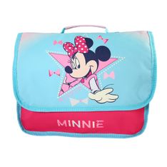 Cartable Minnie - 32cm -  1 compartiment - rose - Bagtrotter