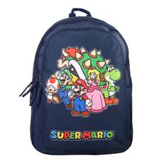 Sac a dos Super Mario - 46cm -  2 compartiments - marine - Bagtrotter