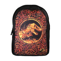 Sac a dos Jurassic world - 46cm -  2 compartiments - noir - Bagtrotter