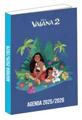 Agenda Vaiana - 1 jour par page - 12x17 cm - bleu - Bagtrotter