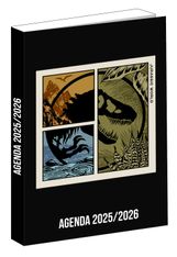 Agenda Jurassic World - 1 jour par page - 12x17 cm - noir - Bagtrotter