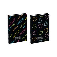 Agenda Néon - 1 jour par page - 12 x 17 cm - Viquel