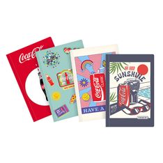 Carnet de notes Coca-cola sunshine - 128 pages - A5 - Viquel