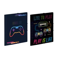 Chemise à élastique 3 rabats - A4 - Game On - Viquel