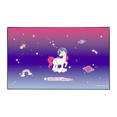 Sous-main Galactic Unicorn- 59,5 x 36,2 cm - Viquel