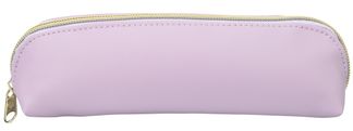 Trousse ovale SCHOOL "Dots" coloris violet
