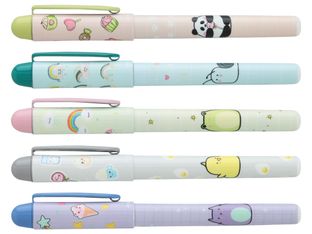Plumink plastique INK "Kawaî" 5 designs assortis 