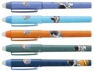 Effacink plastique INK "Cosmospace" 5 designs assortis 