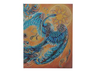 Journal  -  17,5 x 23 cm  - 144 pages - skybird  - orange - Paperblanks